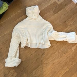 Cropped sweater